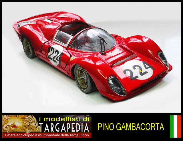 Targa Florio 1967 - Ferrari 330 P4 - Jouef 1.18 (2).jpg
